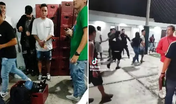 Christian Cueva intentó 'pechar' a hincha que lo insultó cuando salía de una fiesta