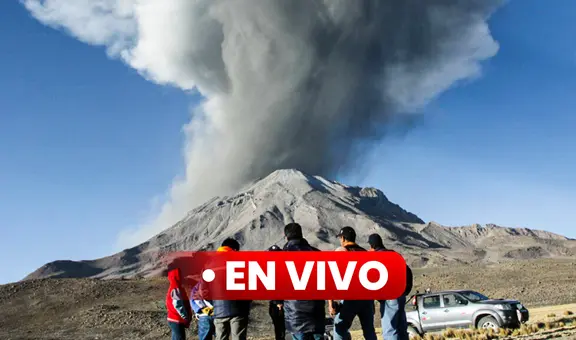 Volcán Ubinas EN VIVO: reportan nueva explosión y movimiento de fluidos cerca al cráter
