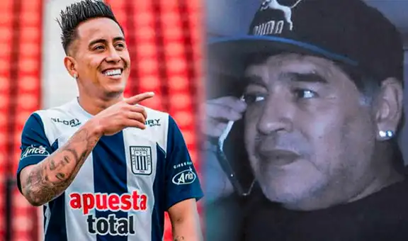 La llamada entre Cueva y Maradona: ¿de qué hablaron el astro argentino y ‘Aladino’?