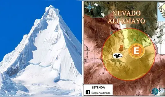Hallan muerto a turista norteamericano desaparecido en el nevado Alpamayo