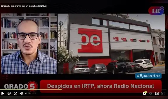 Gómez Fernandini: “Siguen los despidos en el IRTP, ahora le tocó a Radio Nacional”