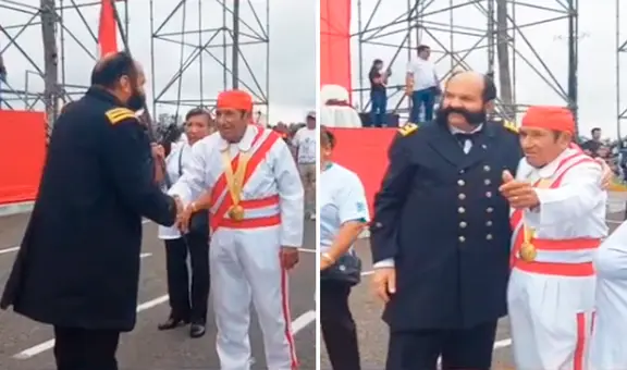 ¡Reencuentro histórico!: descendientes de Miguel Grau y José Olaya aparecen en corso de Chorrillos