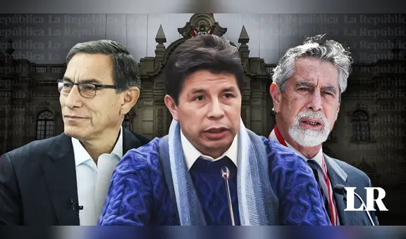 Estos fueron los últimos 10 presidentes que ha tenido el Perú