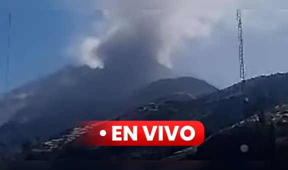 Volcán Ubinas EN VIVO: reportan nueva explosión y movimiento de fluidos cerca al cráter