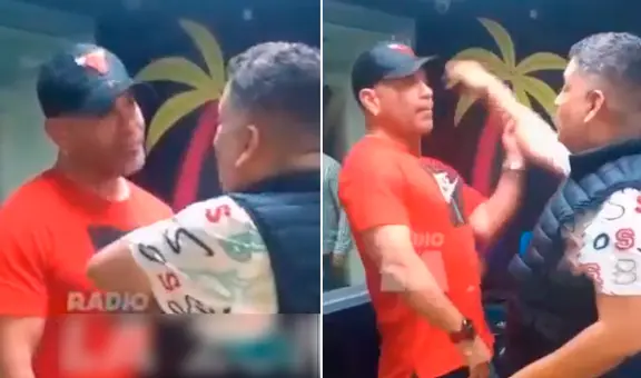 'Tomate' Barraza encara a Alfredo Benavides tras llamada a Gabriela Serpa: "No me toques, vas a perder"