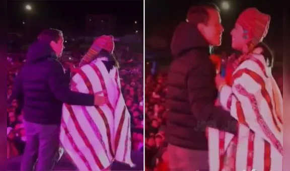 Yarita Lizeth oficializó relación con su pareja en un escenario: "Les presento a mi compañero, Patric"