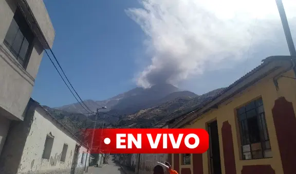 Volcán Ubinas EN VIVO: reportan 17 detonaciones y PCM declara en emergencia varios distritos