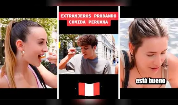 Extranjeros prueban comida peruana por primera vez y sus singulares reacciones se vuelven virales