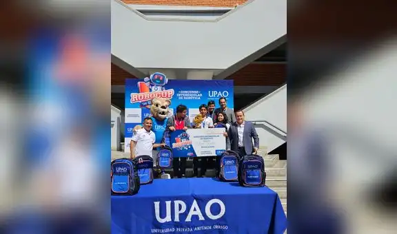 Futura Schools ganó tercer concurso interescolar Robocup UPAO 2023