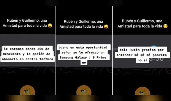 Operador peruano de Movistar emociona a argentino con promoción: "Gracias por entender mi pobreza"