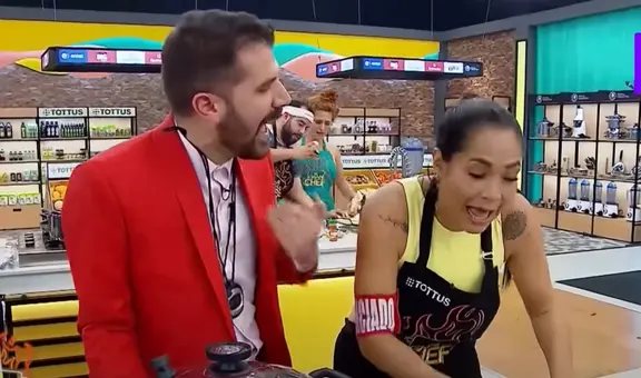Katia Palma enfurece con José Peláez en “El gran chef” y le pone singular ‘chapa’: ¿qué le dijo?