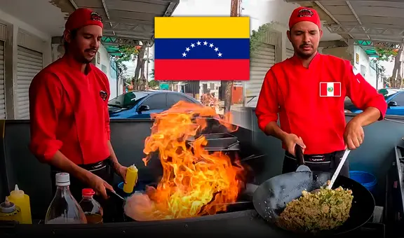 El venezolano que aprendió a cocinar arroz chaufa en Perú y volvió a su país para triunfar con su chifa