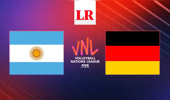 Argentina vs. Alemania EN VIVO por el Volleyball Nations League: ¿a qué hora juegan y dónde ver el partido?