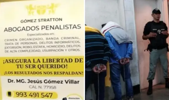 Cercado de Lima: estudio de abogados ofrece liberar criminales por solo S/2.000
