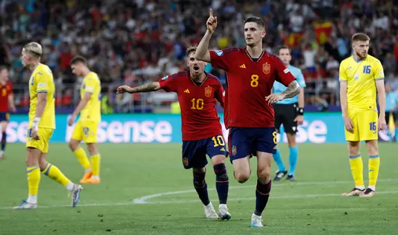 ¡Goleada y a la final! España aplastó 5-1 a Ucrania y sueña con su sexto título del Europeo Sub-21