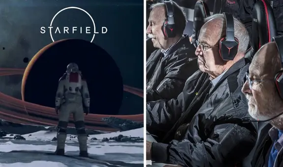 No hay edad para jugar: hombre de 71 años reúne a grupo de la tercera edad por estreno de Starfield