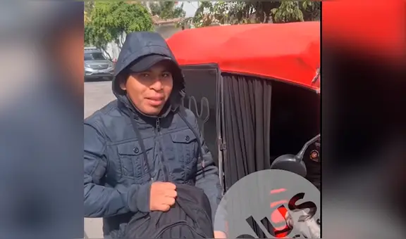 ¡Ejemplo a seguir! Honrado mototaxista devuelve mochila y celular a turista en Ayacucho