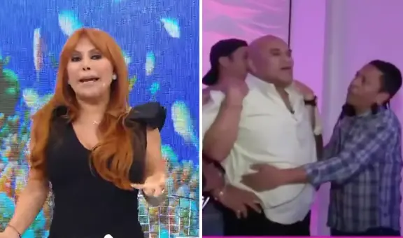 Magaly en shock con escena de pelea en programa “Andrea”: “Se descontroló todo”