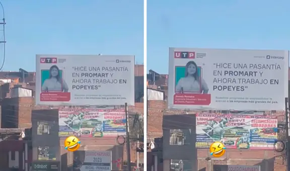 UTP sorprende al colocar singular cartel y redes estallan: "¿Es real?"