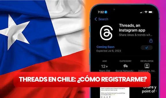 ¡Threads ya está en Chile! MIRA cómo se crea un perfil en el "nuevo" Twitter de Meta