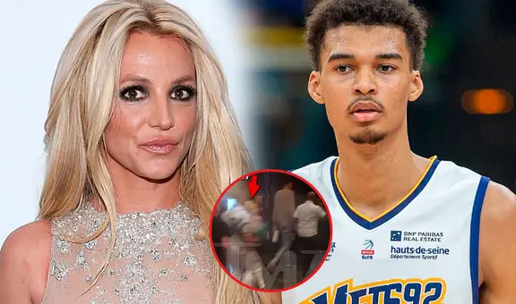 Britney Spears denuncia agresión de seguridad de Victor Wembanyama, nueva estrella de la NBA