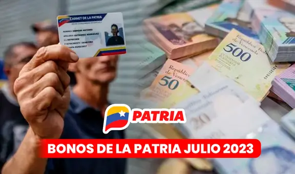¿Qué bonos están llegando HOY a través de la plataforma Patria?