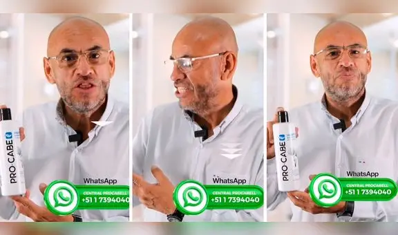 Mr. Peet promociona marca de champú y las redes estallan: "El mejor referente"