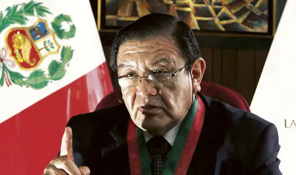 Presidente del JNE denuncia que la Fiscalía archivó 11 denuncias de acoso en su contra