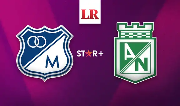 Ver Star Plus | ¿A qué hora jugarán Millonarios vs. Atlético Nacional por amistoso internacional?