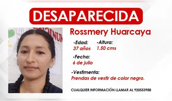 SJL: mujer desapareció luego de ir a pagar cupos y familia solicita ayuda