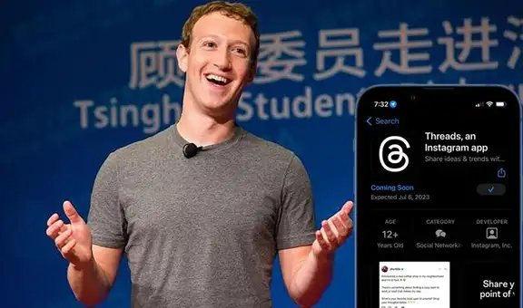 ¿Es el fin de Twitter? Mark Zuckerberg anuncia que Threads ya supera los 70 millones de usuarios