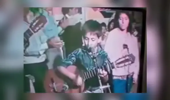 ¿Cómo empezó Corazón Serrano? Se viraliza video de Edwin e Irma Guerrero, de niños, en Piura