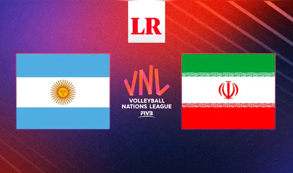 Volleyball Nations League: Argentina voltea otro resultado y vence a Irán en el quinto set