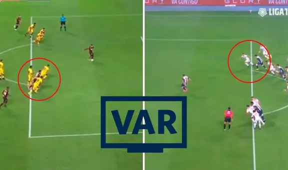 La polémica jugada que el VAR no cobró a favor de Universitario, pero sí a Alianza Lima