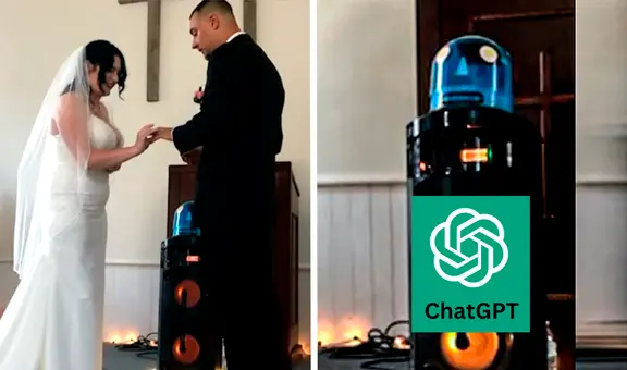 ¡ChatGPT oficializó boda! Pareja dejó que la inteligencia artificial planeara la ceremonia completa
