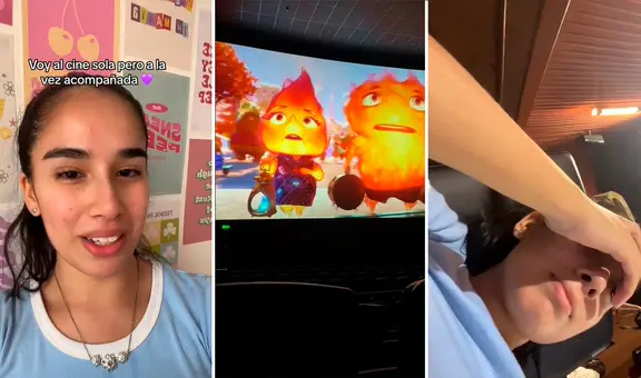 Peruana revela cómo va al cine junto a su novio que vive en Chile: "Muy random, pero es lindo"