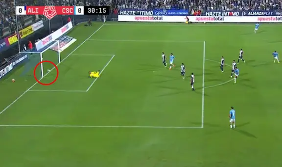 ¡Se salvó Alianza Lima! Brenner Marlos mandó al palo el 1-0 para Sporting Cristal