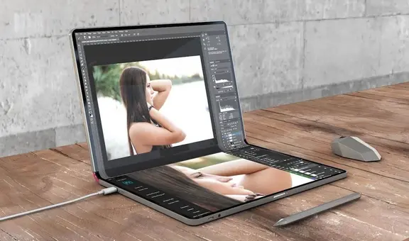 Apple desarrolla computadora portátil con pantalla plegable