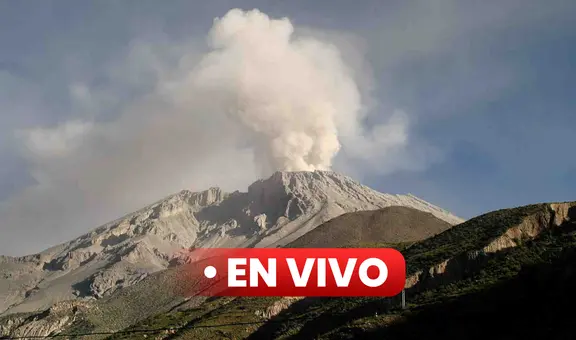 Volcán Ubinas EN VIVO: ciudadanos serían trasladados al albergue de Sirahuaya