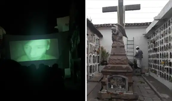Cementerio de Cusco causa furor al transmitir películas de terror en plena madrugada: "¿Dan canchita?"