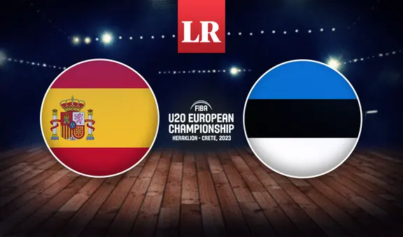 España vs. Estonia EN DIRECTO, Eurobasket Sub-20: revisa AQUÍ el horario y dónde ver el partido