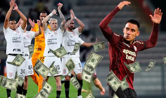 Universitario: la gigantesca diferencia del valor de su plantel y el de Corinthians