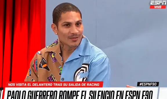 Paolo Guerrero se resiste a dejar el fútbol a sus casi 40 años: "Me afecta, no quiero hablar de eso"