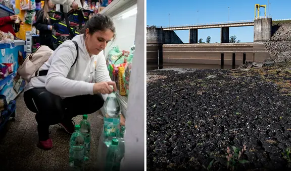 Agua salada, electrodomésticos malogrados y más: así vive la capital de Uruguay la crisis hídrica