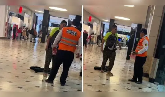 Surco: cliente agrede a agentes de seguridad de tienda del Jockey Plaza