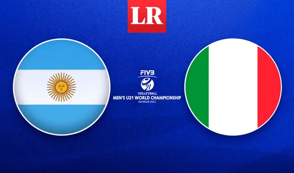 Argentina vs. Italia EN VIVO, Mundial Sub-21 de Vóley Masculino: ¿a qué hora y dónde verlo?