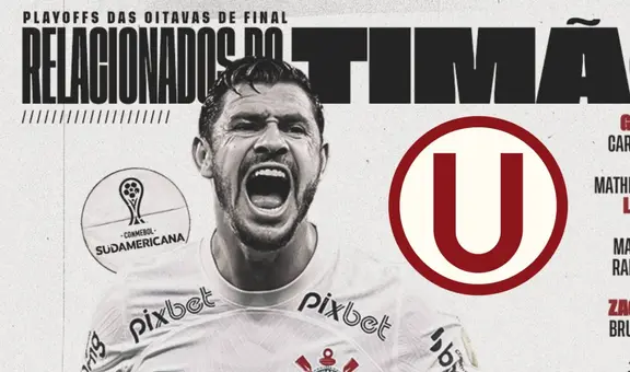 Corinthians presentó su lista de convocados sin varias figuras: puros juveniles ante Universitario