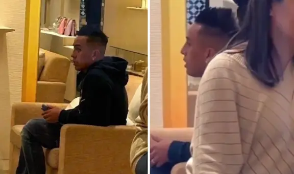 Christian Cueva compra en Louis Vuitton y tienda cierra sus puertas al público