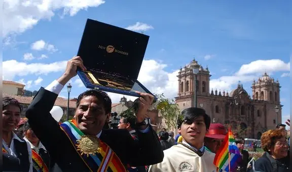 Placa que declara Machu Picchu como maravilla se perdió hace años