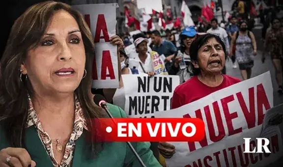 Noticias de HOY EN VIVO: último minuto de Dina Boluarte,  Toma de Lima, Congreso y PCM